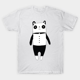 Little black and white panda T-Shirt